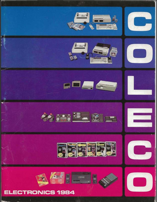 Early 1984 Coleco Dealer Catalog - pre-ADAM launch dealer materials